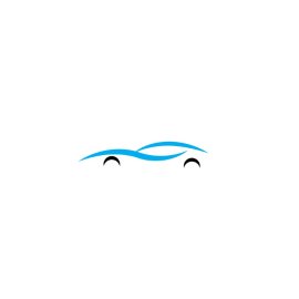 Racing Car Icon PNG Blue Outline Car Icon Vector
