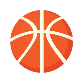 Basketball PNG Vector Sports Basketball Orange