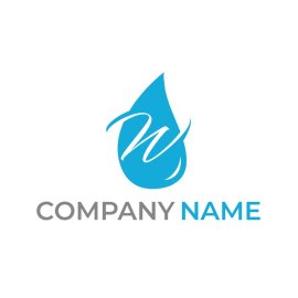 Water Drop PNG Blue Clean Vector Water Drop