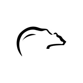 Abstract Bear Outline PNG Black Bear Outline Vector