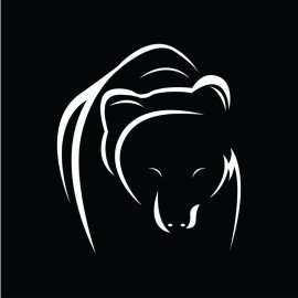 Abstract Bear PNG Animal Bear Vector