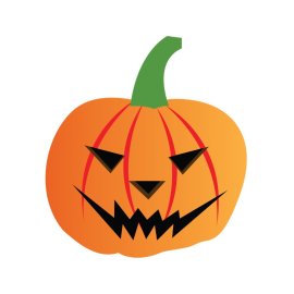 Scary Pumpkin PNG Haloween Pumpkin Vector