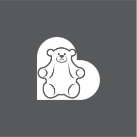 Heart PNG Heart Bear Vector Icon PNG