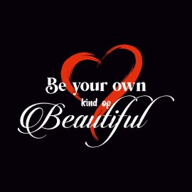 Vector You Are Beautiful Lettering Hand Drawn Motivational Quote