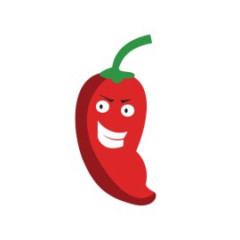 Red Chilli PNG Hand Drawn Jalapeno Vector