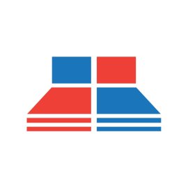 Bed Icon PNG Blue And Red Color Bed Icon