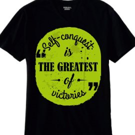 Self Congratest The Greatest Lettering For T Shirt Design