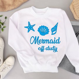 Mermaid Off Duty Free Vector For Tshirt Design