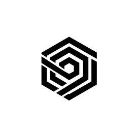 Hexagon Icon PNG Black Color Abstract Icon For Business