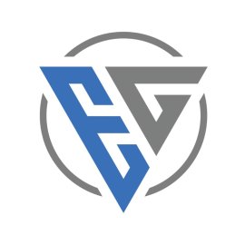 Eg Initial PNG Blue Black Abstract Initial Design Vector