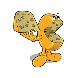 Cheese Mascot PNG Cheese Figure Mascot Illustration Vector