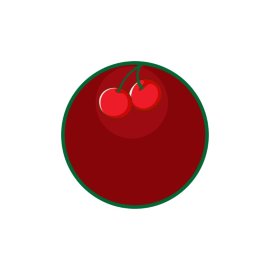 Cherry PNG Cherry Cartoon Style Illustration Vector