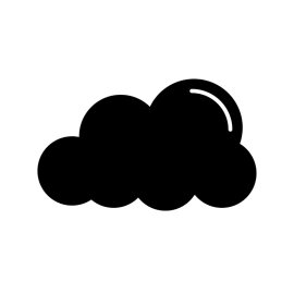 Black Cloud PNG Vector Sky Clouds Black Silhouette