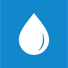 Flat Waterdrop PNG Drop Of Water Silhouette Vector