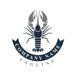 Lobster PNG Grey Lobster Silhouette Seafood Restauraant Vector