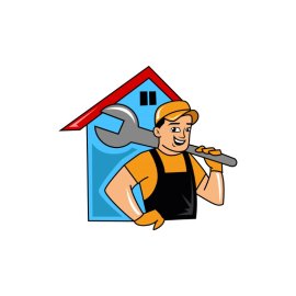Construction Mascot PNG Repair Illustration Vector