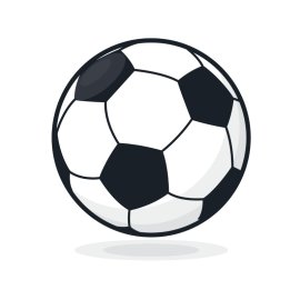 Football PNG White Black Sports Ball Soccer Ball Vector Design