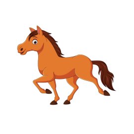 Horse PNG Cartoon Horse Animal Vector