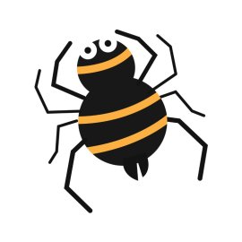 Spider PNG Black Incy Wincy Spider Web Vector