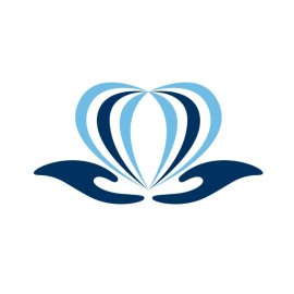 Free PNG Blue Vector Hands Supporting Heart Icon Heart PNG Flat Design Vector Illustration