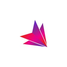 Free PNG Gradient Vector Abstract Polygon Icon Arrow Flat Icon Design