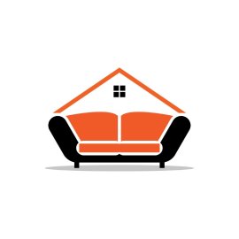 Free PNG Vector Couch Home Or Sofa Home Flat Icon