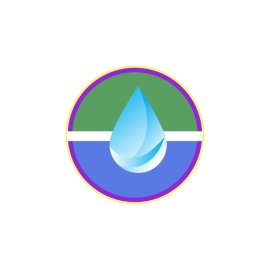 Free PNG Vector Rain Droplet Or Water Droplet Flat Icon