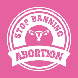 Free Vector For Stop Banning Abortion Flat Design