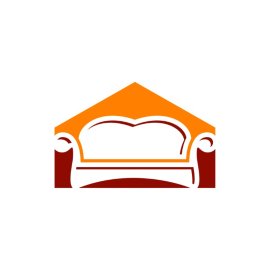 Free Vector Sofa Home PNG Flat Icon Design