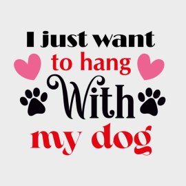 Free Vector Typography For Dog Lover