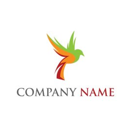 Green Parrot PNG Hand Drawn Abstract Bird Vector