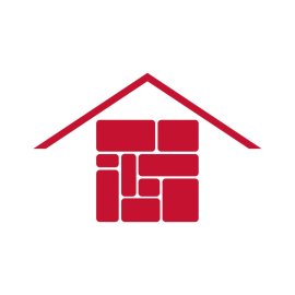 Bricks Icon PNG Red Color Brick House Vector With Roof