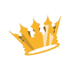 Crown PNG Beautiful King Queen Golden Crown Vector