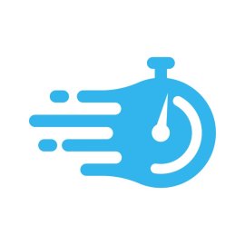 Stopwatch PNG Blue Color Abstract Stopwatch