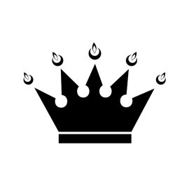 Queen Crown PNG Vector Crown Queen Size Silhouette