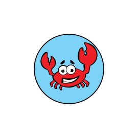Cute Crav PNG Icon Crab Cartoon Vector