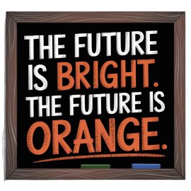 An illustration of a chalkboard