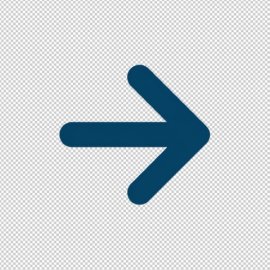 Arrow icon background removed image, transparent PNG.