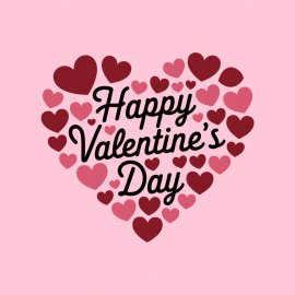 Heart icon with the text