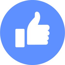Facebook Like Logo Vector PNG | Facebook thumbs up icon | Facebook like button symbol | Social media approval badge