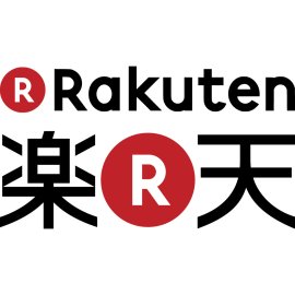 Rakuten Logo Vector PNG | Rakuten Brand Identity Mark | Rakuten Red Circle Emblem | Rakuten Japanese-English Logo Lockup