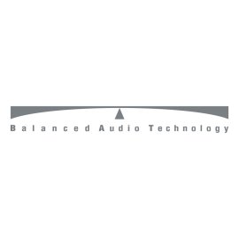 Balanced Audio Technology Logo Vector PNG | High-End Audio Brand Emblem | Minimalist Wordmark with Balance Symbol | Premium Hi-Fi Equipment Logo
