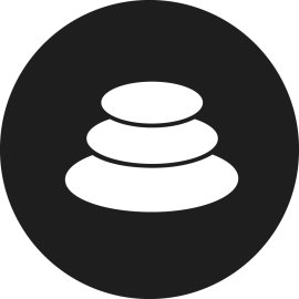 Balancer Bal Logo Vector Png | Minimalist Crypto Branding | Layered Rock Symbol of Stability | DeFi Liquidity Pool Icon