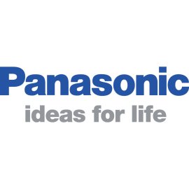 Panasonic Ideas for Life Logo Vector PNG | Panasonic Corporate Wordmark with Tagline | Panasonic Blue and Gray Text Logo | Panasonic Brand Identity Emblem