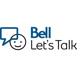 Bell Let’s Talk logo vector|Bell mental health initiative emblem|Bell conversation bubble and smiley mark|Bell Let’s Talk awareness campaign symbol