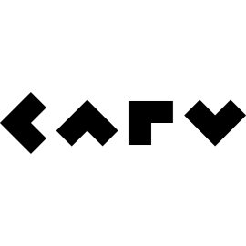 Carv Gaming Logo Vector PNG | Minimalist Esports Wordmark | Angular Geometric Gaming Emblem | Modern Competitive Gaming Identity