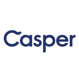 Casper Logo Vector PNG | Modern Casper Wordmark | Clean Sleep Brand Identity | Minimalist Casper Branding
