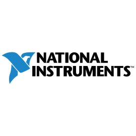 National Instruments Logo Vector PNG | NI corporate emblem | Engineering measurement and automation brand mark | Blue stylized bird symbol with bold wordmark