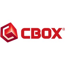 CBOX Logo Vector PNG | Modern 3D Cube Brand Emblem | Dynamic Red Geometric Icon | Bold CBOX Wordmark Identity