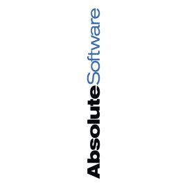 Absolute Software Logo Vector PNG | Vertical Absolute Software wordmark | Minimalist tech typography logo | Modern corporate software branding